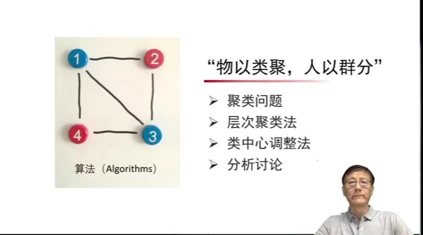 北京大学公开课-算法初步 | 层次聚类法 #算法学习 