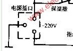 三角CFXB系列保温式自动电饭锅电路图