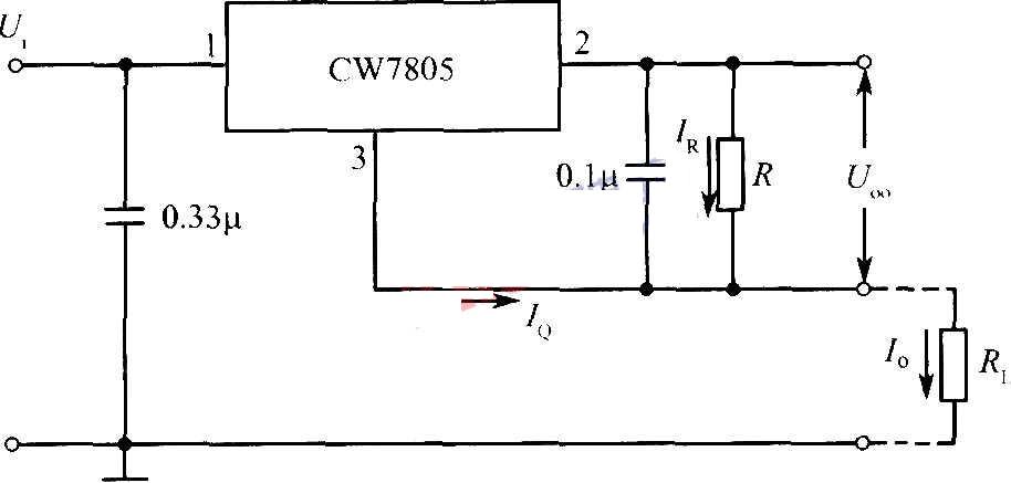 <b>CW</b>7805恒流源电路