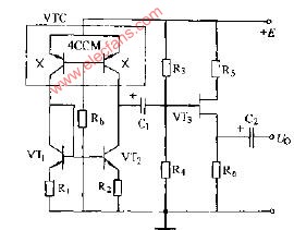 4CCM<b>场效应晶体管</b>源极输出电路图
