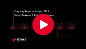 视频演示：频响分析 - 纹波抑制比（PSRR） 测试
