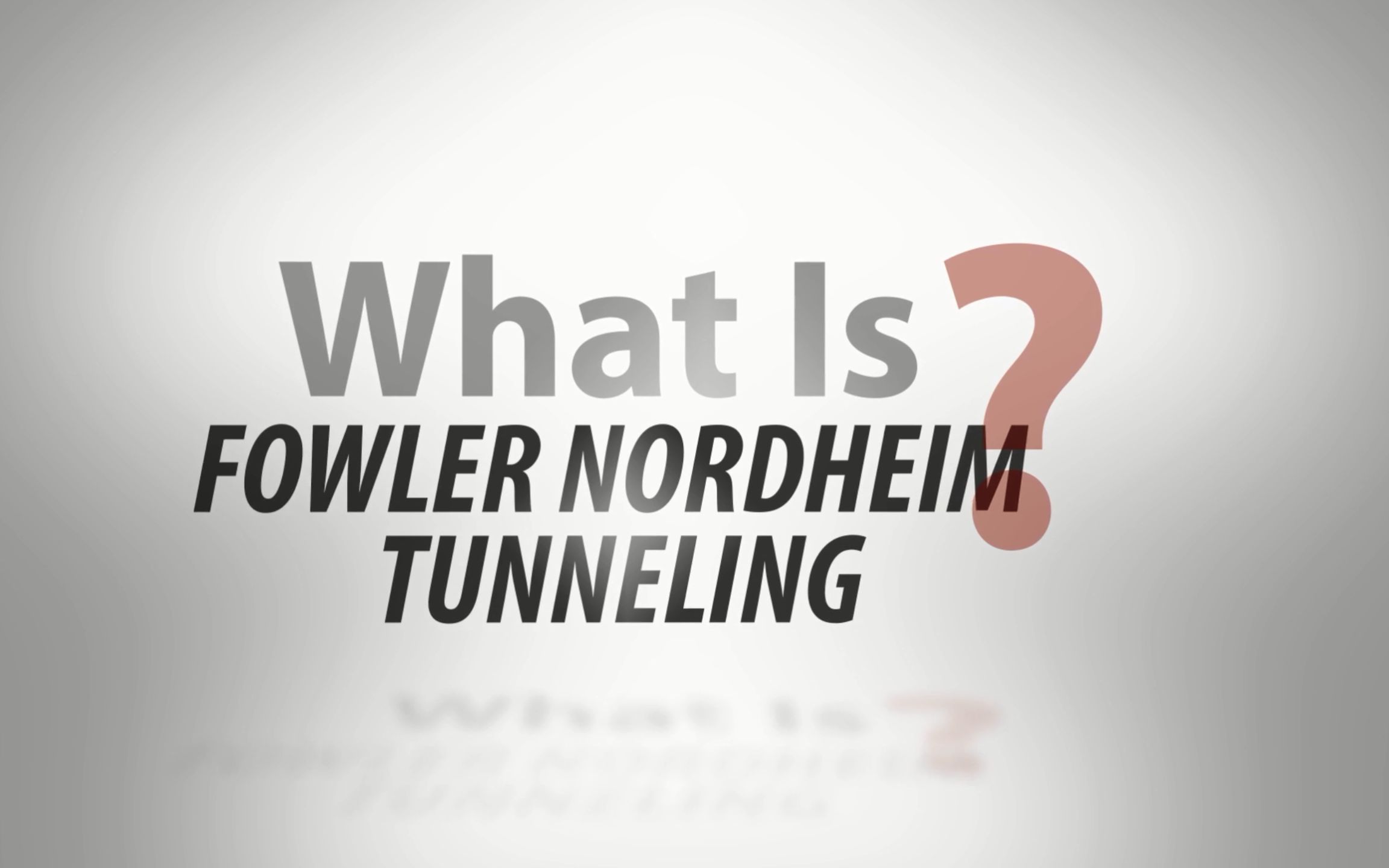 【搞懂存储】什么是FN隧穿？#存储技术 