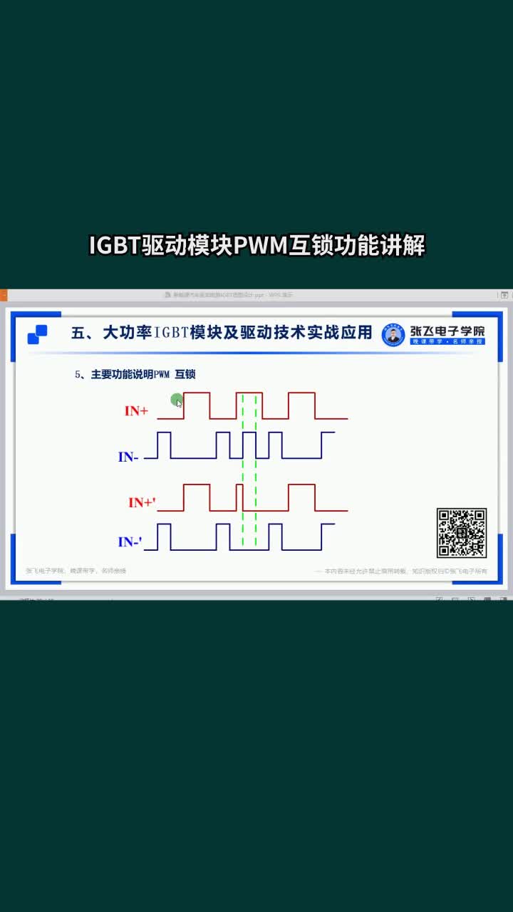IGBT驱动模块PWM互锁功能#电路知识 #电机 