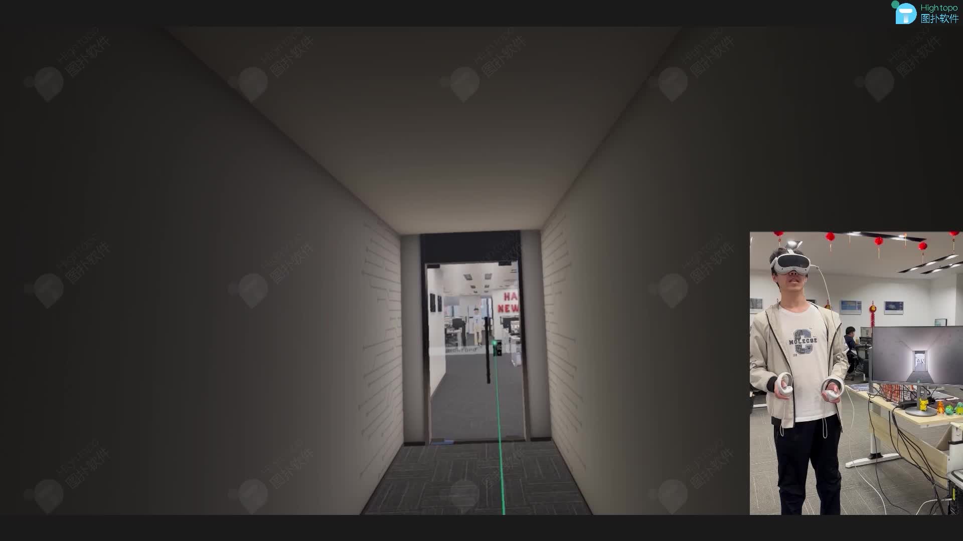 虚拟现实 VR 智慧办公室可视化监控 #数字孪生 #三维可视化 #VR #虚拟现实 