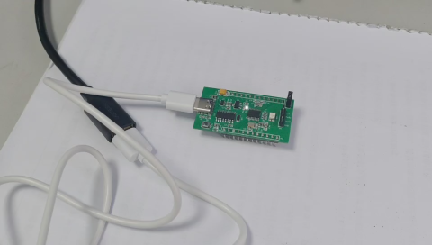中科微CSM32RV003绿色开发板UART测试